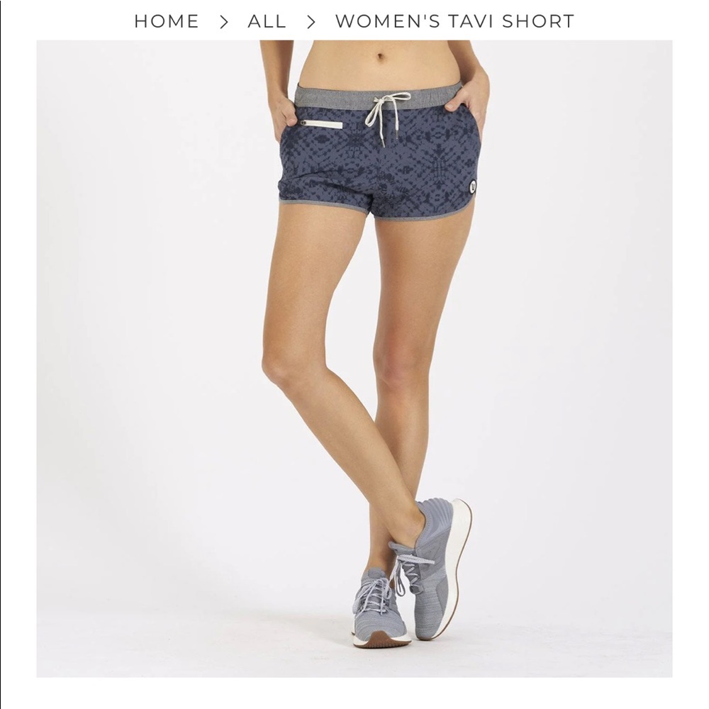 Vuori Tavi shorts, NWOT XS